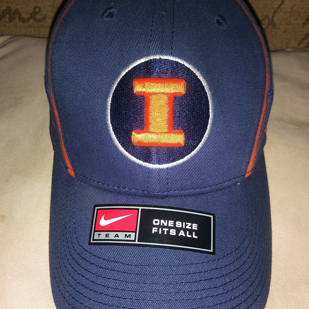 Illinois Nike mens one size fits all baseball cap